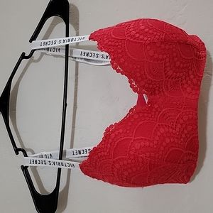 Victorias Secret Lace Lightly Lined Wireless TShirt Bra 34DDD